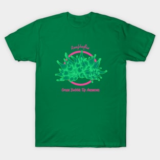 Green Bubble Tip Anemone T-Shirt